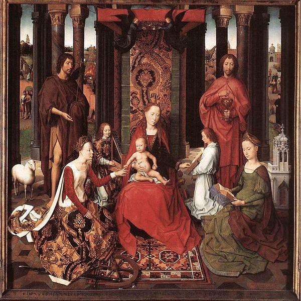 Hans Memling St John Altarpiece oil painting image